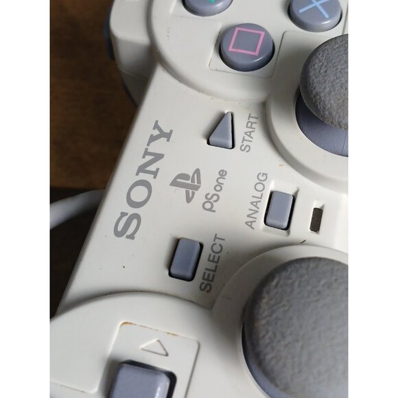 Sony PlayStation PS1 PS One Controller SCPH-110 OEM White - Tested - Picture 7 of 7
